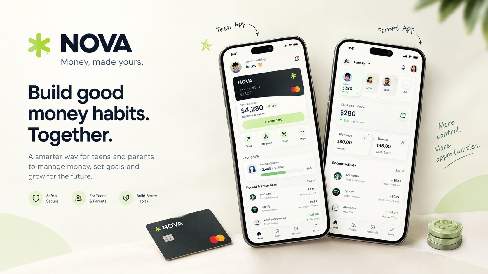NOVA teen mobile experience visual
