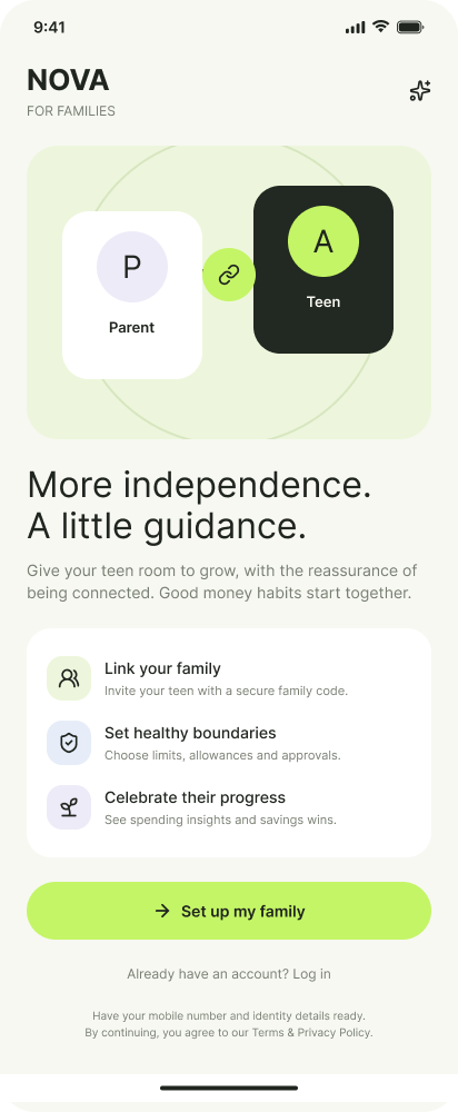 Parent onboarding